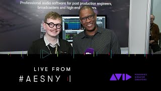 #AVID #AESNY LIVE ⏩ Freddy Vinehill-Cliffe of NUGEN Audio