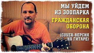 Мы уйдем из зоопарка - Гражданская оборона (cover-версия на гитаре)