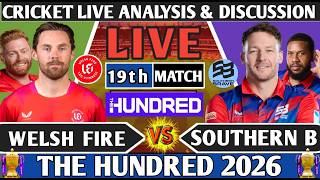 Southern Brave vs Welsh Fire 19th The Hundred Match! Live 19th The Hundred Match Analysis Score &... screenshot 5