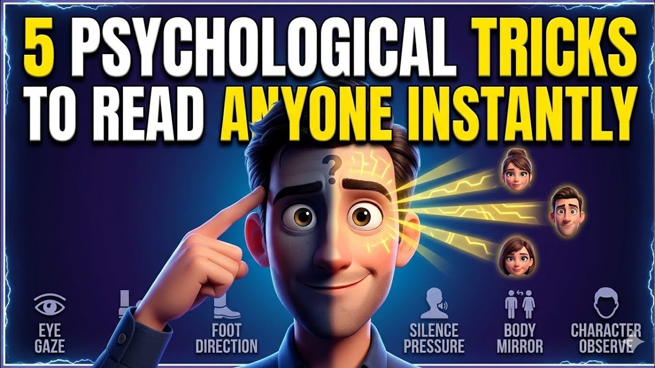 5 Psychological Tricks to Read Anyone Instantly Dark Psychology Secrets ...