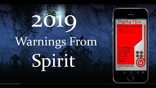 2019 Warnings from Spirit Using Paratek ai speech generator screenshot 5