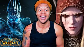 NON-WARCRAFT PLAYER Reacts to ALL WoW Cinematics | THIS WAS PEAK 