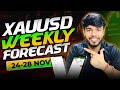 Gold XAUUSD &amp; Forex Analysis For Next Week 24 to 28 Nov 2025 | Forex Like Vicky