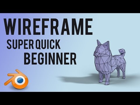 Wireframe render |