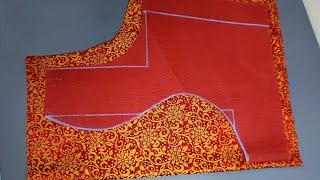 Beautiful Pattu Saree Blouse Back Neck Designmodel Blouse