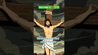 Jesus Remembered His Mother in His Last Breath 💔#jesus   @unitednations @united @O-Bom-Jesus