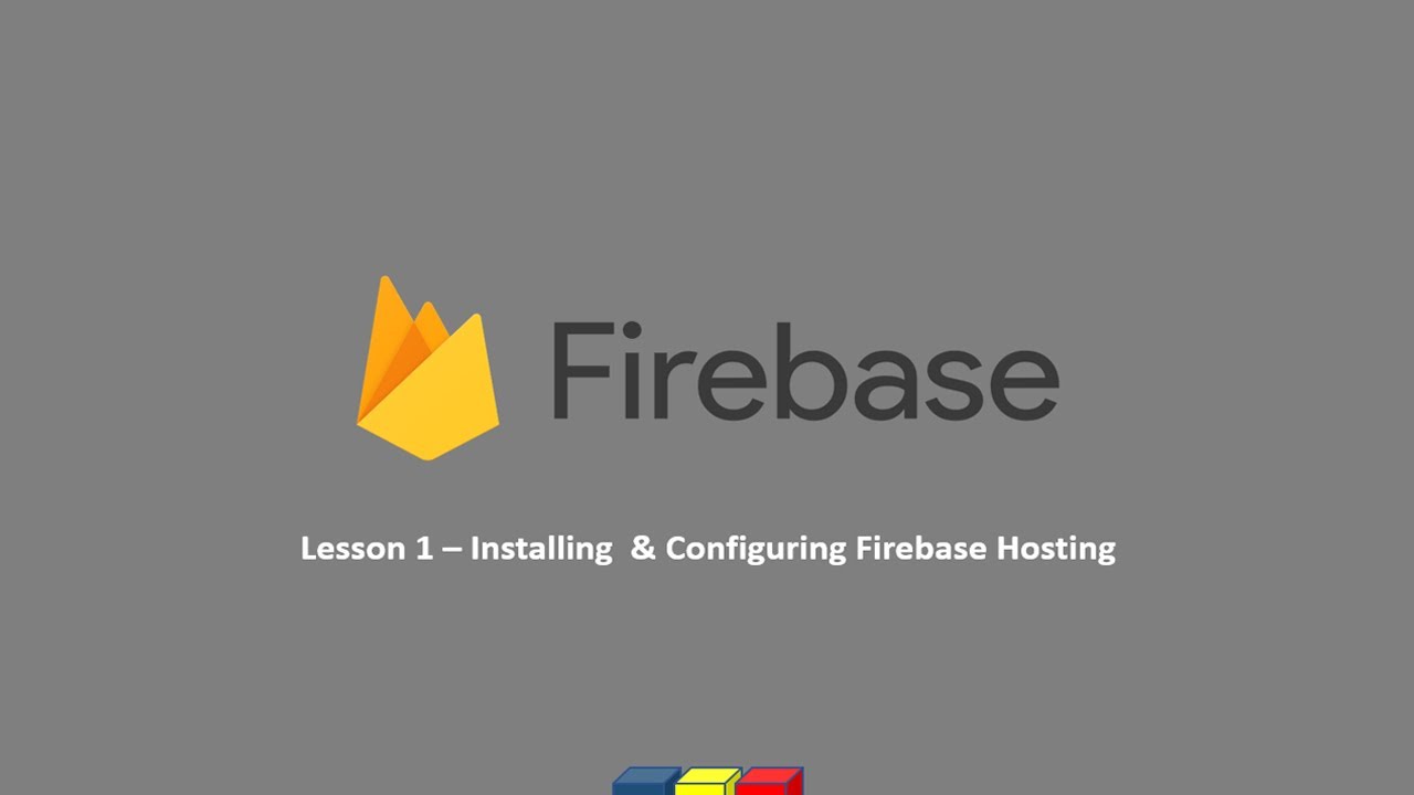 Lesson 1 - Introduction to Firebase - YouTube