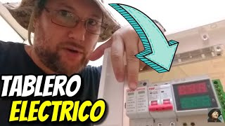 Info sobre tablero eléctrico domiciliario y bornera de reparto de tierra