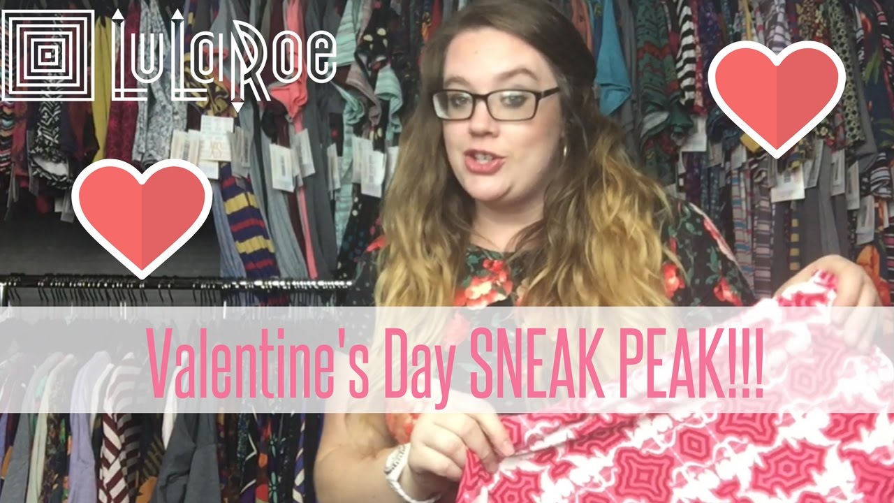 LuLaRoe Valentine's Day Leggings 2017 - Unboxing and Sneak Peek 