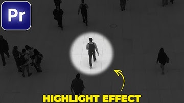 How to HIGHLIGHT OBJECTS in Premiere Pro