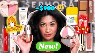 I Bought & Tried NEW Makeup from the WORLDS LARGEST Sephora (I was SHOOK 🤨) screenshot 1