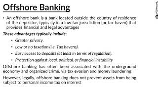 Offshore Banking