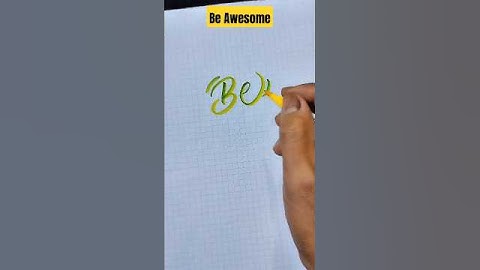 calligraphy newbe #calligraphylattering #calligraphy #handwriting #lettering #brushpen #beginner