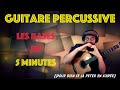 La guitare percussive en 5 minutes 