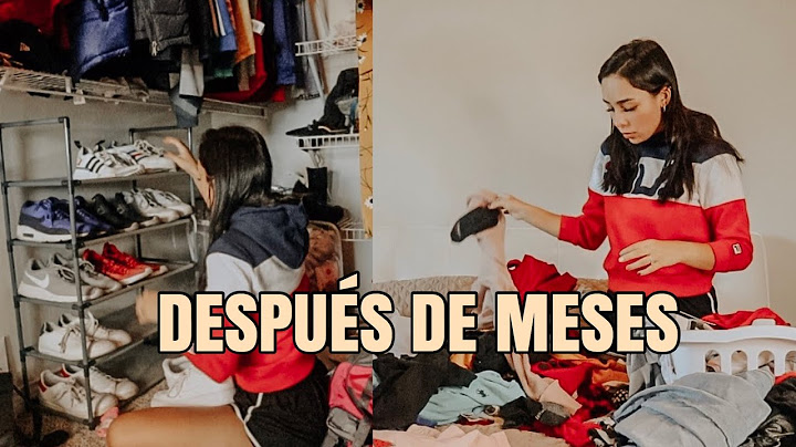 limpiando mi closet (me deshice de todo)