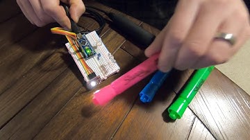Testing TCS34725 Color Sensor with Arduino