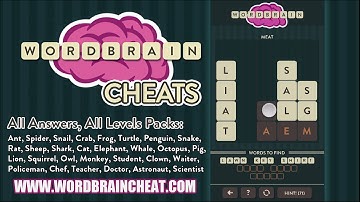 WordBrain Squirrel 1 Cheats | WordBrain Cheats | Squirrel 1 Answer