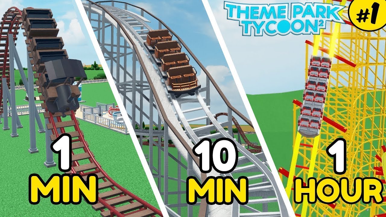 Построй свой парк за 1 МИНУТУ, 10 МИНУТ и 1 ЧАС! (Theme Park Tycoon 2)