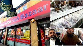 London Fish Bazar! Mega Sale for ilish ! #youtube