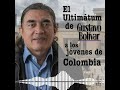 El ultimátum de Gustavo Bolívar a los jóvenes de Colombia