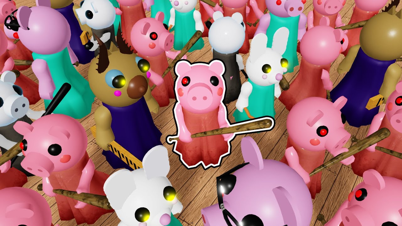 Roblox Piggy But With 100 Players Roblox Piggy Youtube - roblox piggy but with 100 players youtube