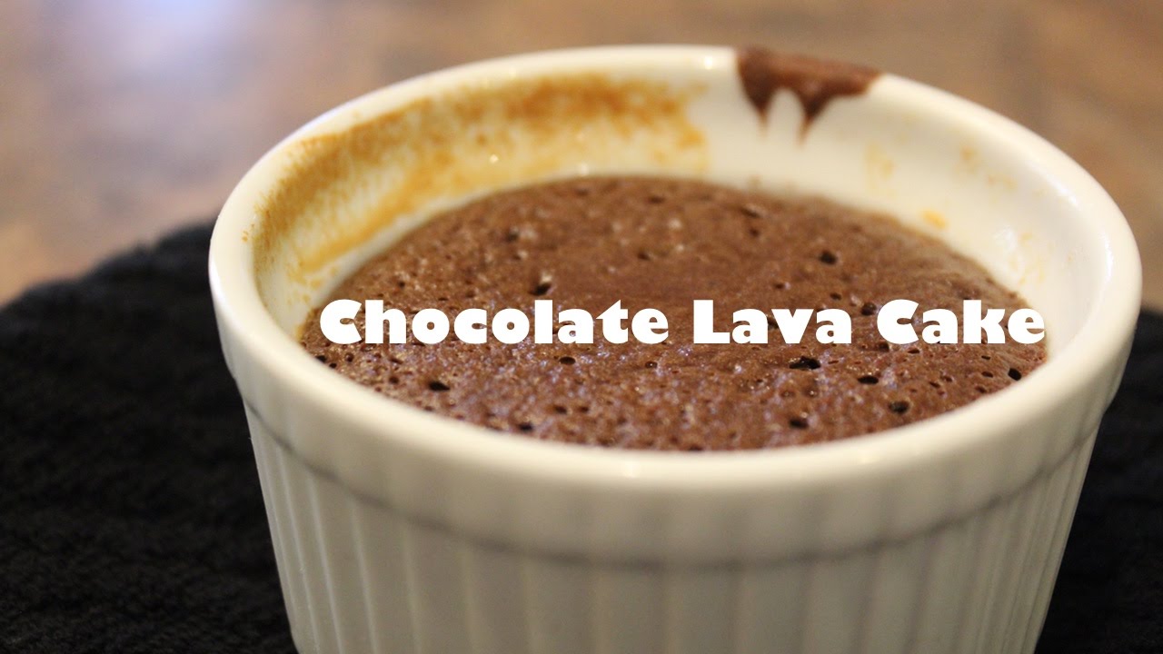 Paleo Molten Chocolate Lava Cake