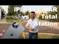 iPhone 12 Pro LiDAR vs. Survey Total Station Accuracy