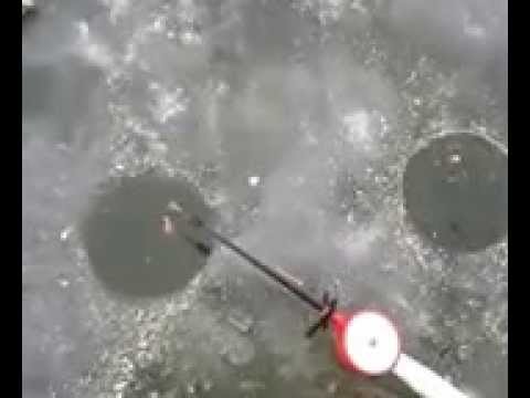 Зимняя рыбалка в Ростовской области - река Куберле