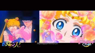 Usagi Scopre Chi Sua Figlia Sailor Moon R Vs Crystal