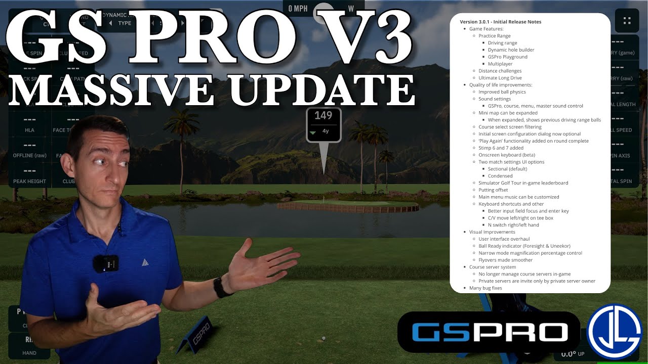 MASSIVE GS Pro UPDATE! Everything you need to know explained in depth ...