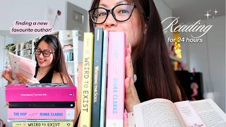 i read for 24 hours with my besties 📖 did i find a new fave author?