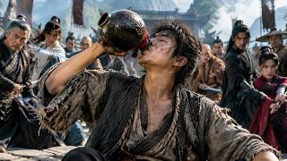🔥New wuxia movie! A drunken youth with elite kung fu challenges every master alone!