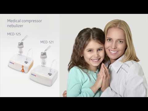 Compressor nebulizers B.Well MED-121 & MED-125