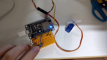 nodemcu esp8266 sg90 servo motor