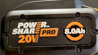 Worx Power Share 20v 8.0Ah Battery Worx Mower