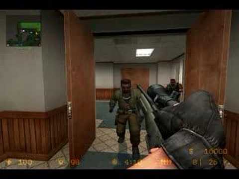 Owning the bots in counter strike source