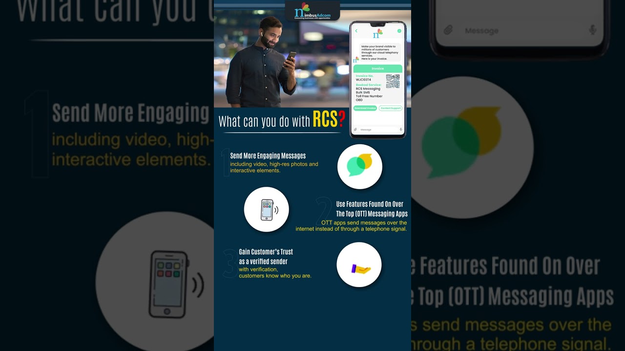 Revolutionize Your Messaging with RCS | Nimbus Adcom Pvt Ltd