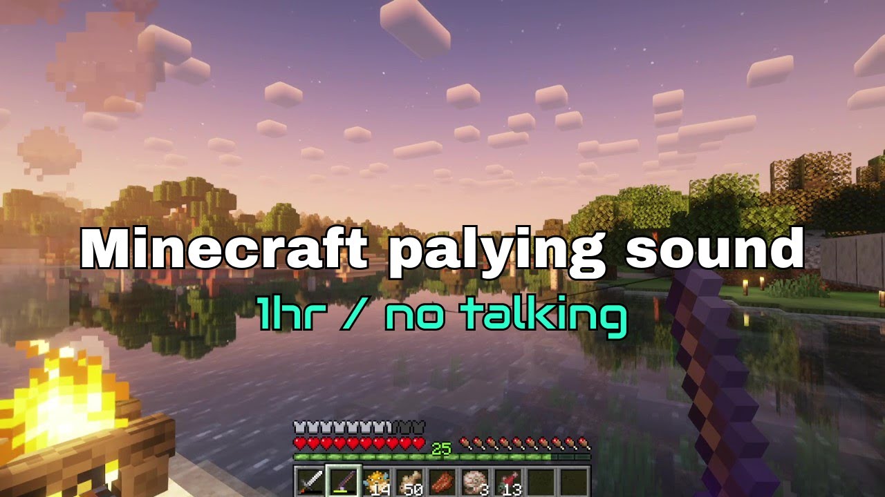 1 Hour of Relaxing Minecraft Fishing (No Commentary)