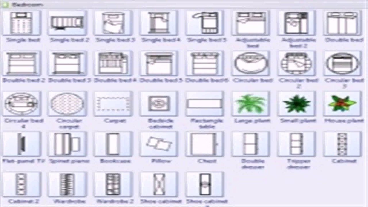 Floor Plan Symbols List (see description) - YouTube