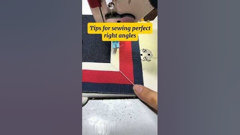How to Sew a Perfect Mitered Corner| Pro Sewing Trick #shorts #viralvideo #ytshorts #trending #diy