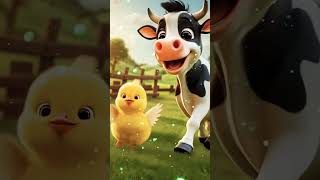 Gaiya Meri Gaiya #cow #like #cartoon #reels #shortvideo #youtubeshorts #ai #animal #comedy #funny