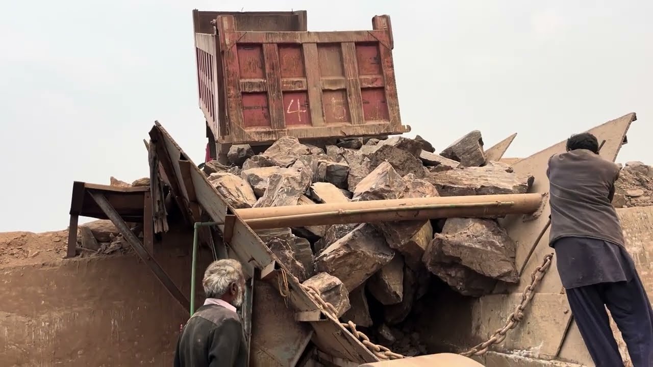The Best Rock Crusher Stone Crusher Machine Working PLAYING with GIANT Rocks Asmr Quarry Crushing 🪨 