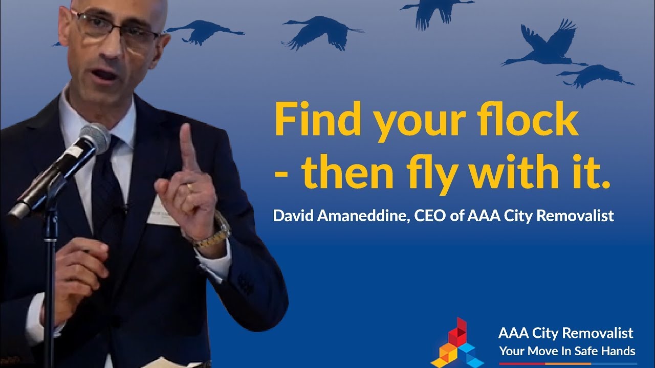 Find Your Flock, then Fly With It - David Amaneddine | AAA City Removalist
