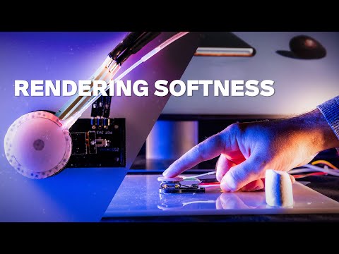 A haptic device to reproduce softness