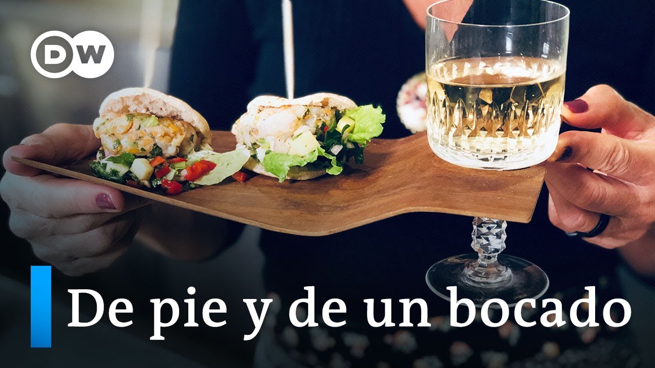 Hamburguesas de camarones con salsa de mango y chile