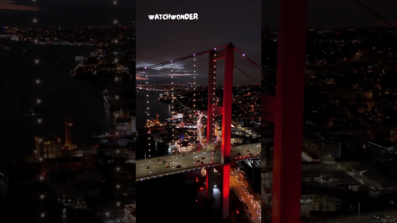 The Bosphorus Bridge, officially known as the 15 July Martyrs Bridge,