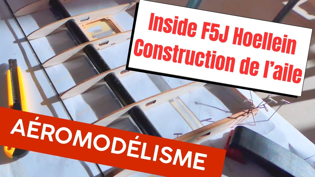 Un kit exceptionnel: construction de l'aile et des empennages de l'Inside f5j Hoellein