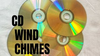 #windchimes|OLD CD WIND CHIMES❤️|DIY|CRAFTY FIELD BY ATHULYA