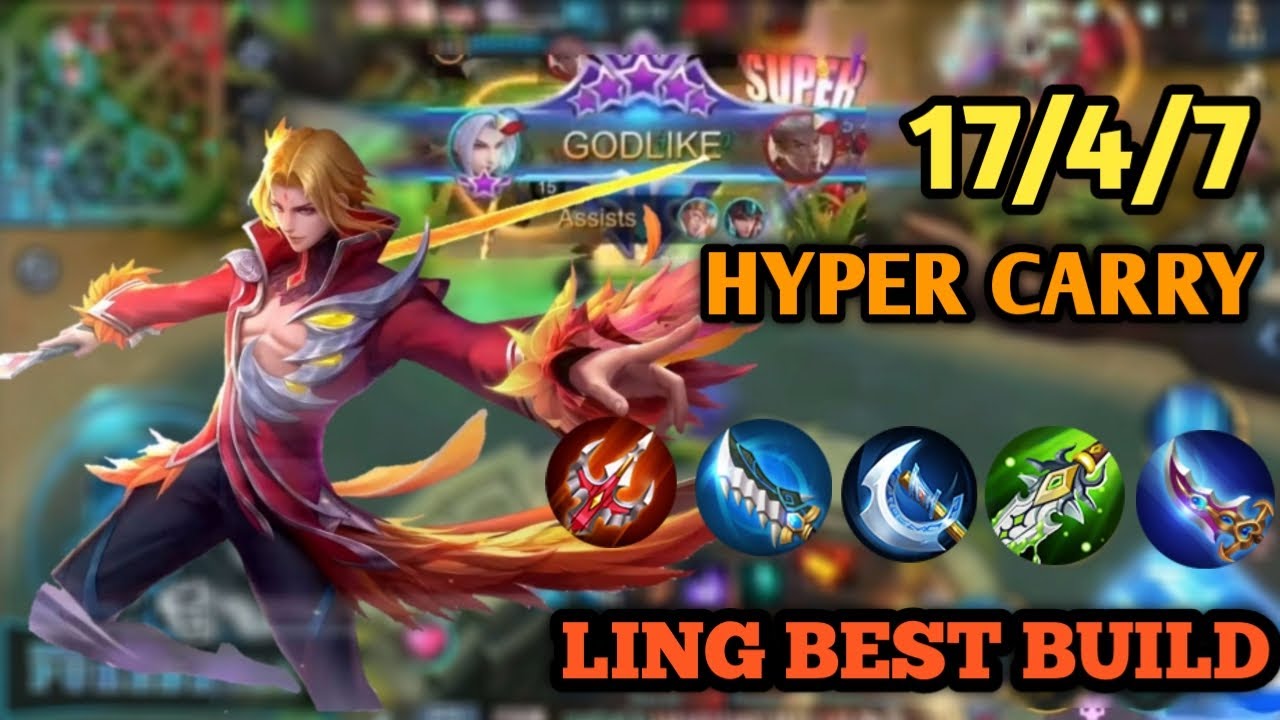 Elie gaming | Hyper Carry Ling | Sungit |~MLBB
