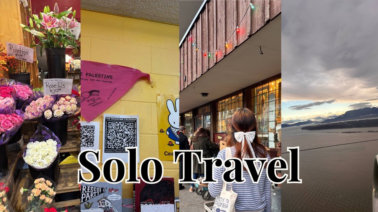 Solo travel for the first time with me - YouTube